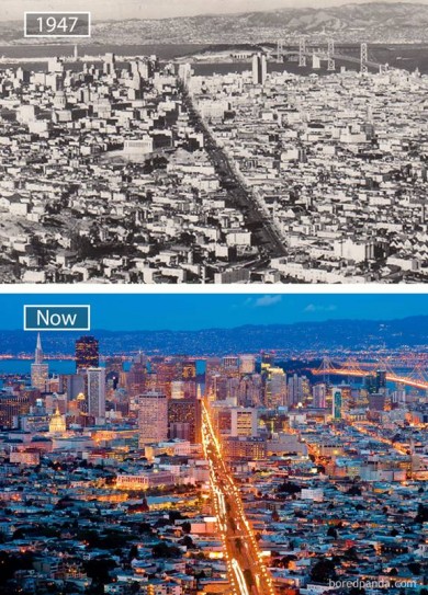 Sự thay đổi chóng mặt của những thành phố nổi tiếng (Phần 2)